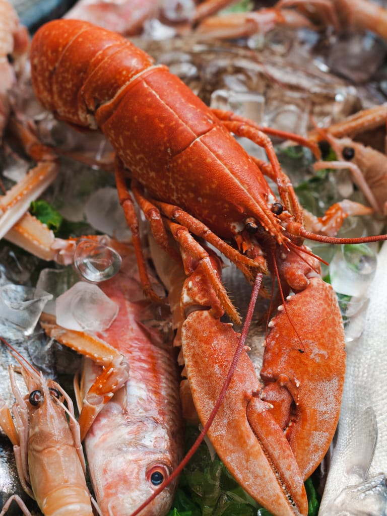 pesce di laguna fresco